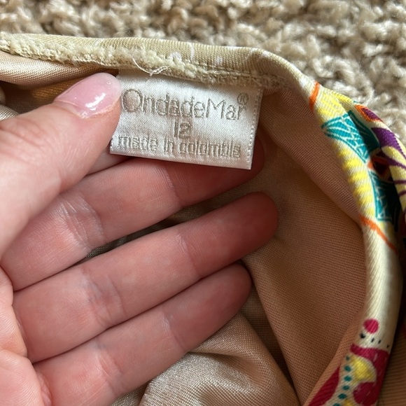 Very Good Condition. OndadeMar One Piece Halter Swimsuit. Retails for $200+ - Picture 7 of 7